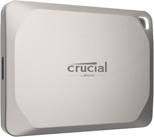 Crucial X9 Pro for Mac 4TB Portable SSD, Up to 1050MB/s Read/Write, 3.2 USB-C, External Solid State Drive, Optimized for Apple Devices, for Professional Creators, Light Gold - CT4000X9PROMACSSD9B02
