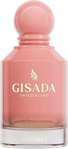 Gisada Switzerland - Donna - Eau de Parfum for Women - 3.3 fl oz (100ml) - Floral, Oriental and Sweet - Women's Perfume - Elegant and Long-Lasting Scent