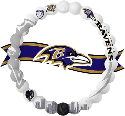 Lokai NFL Football Collection Beaded Bracelets for Men & Women - Silicone Jewelry Beaded Friendship Bracelet for Women & Men - Sports Team Gear, Apparel & Accessories