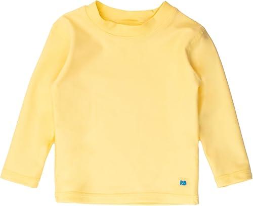 RUGGEDBUTTS® Baby/Toddler Boys Long Sleeve Rash Guard Swim Shirt w/UPF 50+