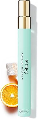 PUREU Pheromone Perfume for Women - Long Lasting Bright Orange Neroli & Sweet Marshmallow Scent, Extrait de Parfum Spray Oil, Travel Size Playful Party & Brunch Fragrance, 0.41 fl oz (12ml)