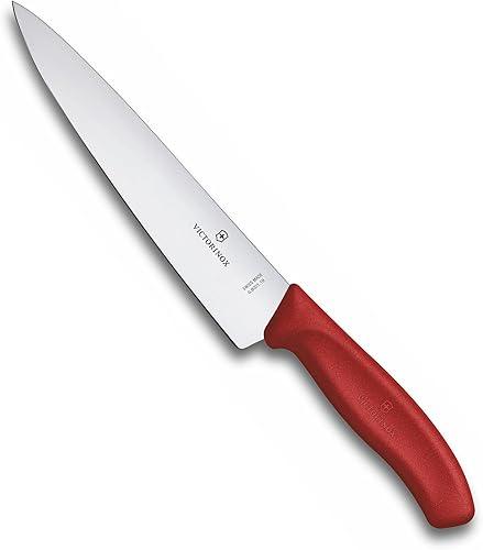 Victorinox 6.8001.19B Swiss Classic Carving Knife Red 8 inch