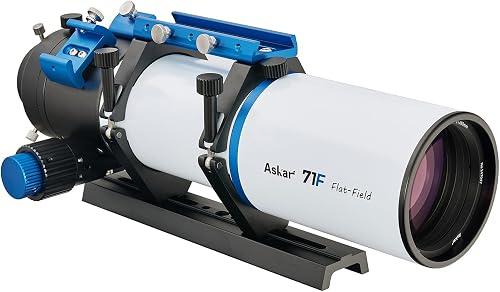 Askar 71F Flat-Field Telescope, 71mm Aperture F6.9 ED Glass Refractor OTA, Quadruplet air-Spaced APO, 230mm Vixen Dovetail Plate for Deep Sky Astrophotography and Visual Astronomy