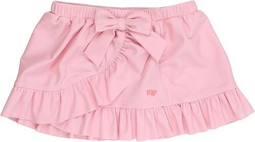 RuffleButts Girls Swim Bow Skirt Cover-Up