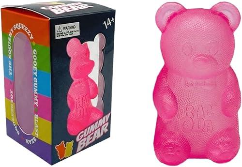 Stress Relief Bear Fidget Squishy Balls, Bear Squishy Fidget for Everyone Stress Relief Slow Rising Squeeze Balls