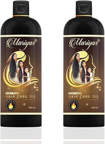Generic (Pack of 2) Mariyas Herbal Handmade Natural Hair Care Oil (200ml(6.7 fl oz)) - by pharmacylife