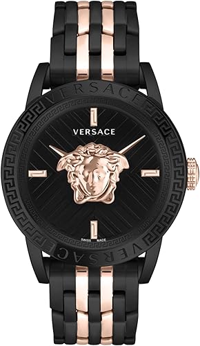 Versace V-Code Collection Luxury Mens Watch Timepiece