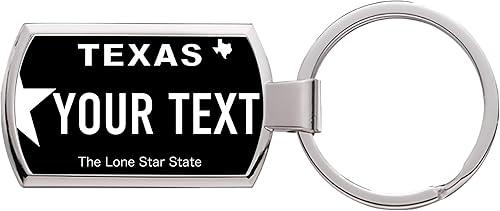 License Plate Keychain, Custom Keychain, Select from All 50 States, Personalized Key Chain, Arizona
