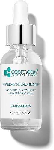 Supreme Hydra B5 Gel for Face, Deeply Moisturizing Vitamin B5 & Hyaluronic Acid Gel, Oil-Free Hydrating Moisturizer for Smooth, Plump Skin – 1 fl oz