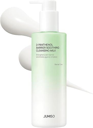 JUMISO Ceramide Cleansing Milk for Sensitive Skin – D-Panthenol Soothing Face Wash, Melts Sunscreen & Makeup – No Double Cleanse Needed, Ophthalmologist Tested, Tear-Free – Fragrance-Free, 10.14 fl oz