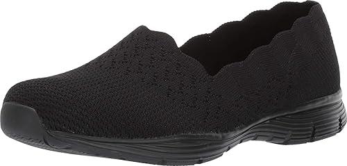 Skechers Women's Seager Stat Scalloped Collar Engineered Skech-Knit Slip-on Classic Fit Loafer — 35% off