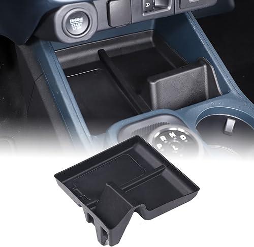 Aunginsy Car Center Console Shifter Storage Tray Compatible with Ford Maverick 2022-2026, Not Fit 2025+ Model with Wireless Charge, Gear Shift Groove Shock Pad Organizer Storage Box Insert Accessories