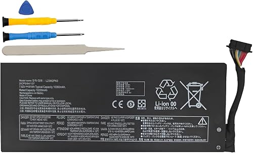 HBFVG L23M2PK0 L23B2PK0 L23D2PK0 L23C2PK0 L23L2PK0 5B11M36298 5B11M36299 5B11M36296 SB11M36297 Battery Replacement for Lenovo Legion Go 8APU1 AMD Handheld Series(7.82V 81Wh)