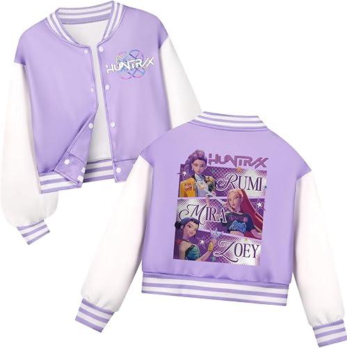 K Pop Girls Sweatshirt Long Sleeve Zip Up Jacket Korea Cartoon Costume Birthday Gift