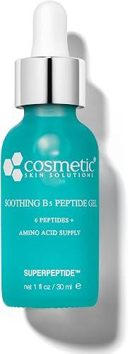 Soothing B5 Peptide Gel – Anti-Aging Face Serum with Vitamin B5, Niacinamide, Hyaluronic Acid & 6 Peptides, Hydrates, Firms, Reduces Fine Lines & Wrinkles, Serum for Youthful Glow, 1 Fl Oz