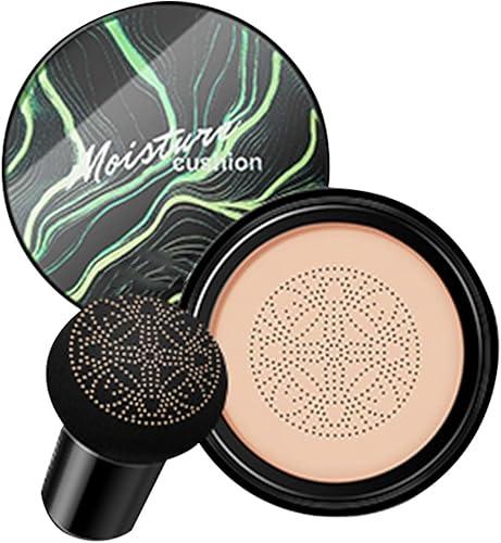 Honey and Pine Makeup, Honey and Pine CC Cream, Mushroom Head Air Cushion CC Cream, Honey and Pine Moisture Concealer Foundation, Honey & Pine Make Up Flawless Light Long Lasting (Ivory, 2.99IN)