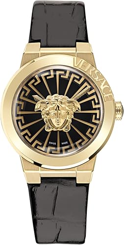 Versace Medusa Infinite Leather Watch