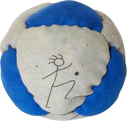 2.36 Inches Hacky Soccer Ball Footbags Spiral Pellet Filled Kick Ball Foot Bags Coordination Training Sacks