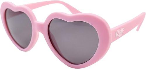 RuffleButts Unisex Kids BPA‑Free Flexible Polarized Polycarbonate Sunglasses – 100% UVA & UVB Protection