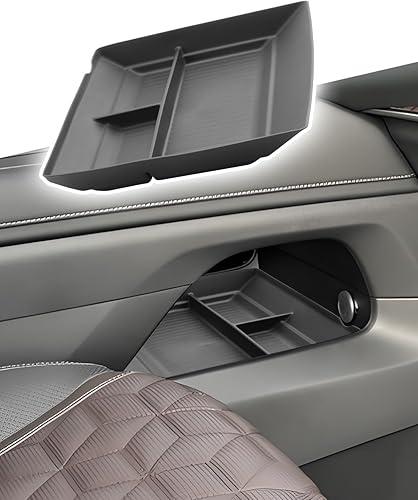 CDEFG for 2025 2026 Nissan Armada Accessories Center Console Organizer Tray Armada (SV, SL, Platinum, Pro-4X, Platinum Reserve) Lower Middle Console Storage