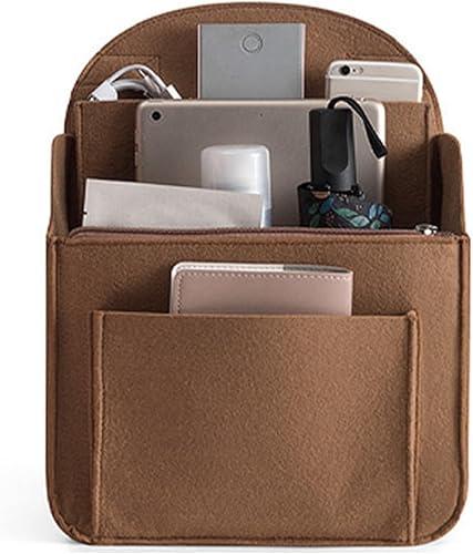 Backpack Shoulder Bag Handbag Organizer Insert Small Divider Felt Pocket Travel Rucksack Backpack Insert