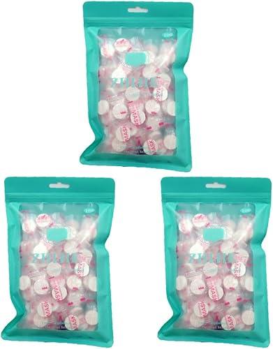 FRCOLOR 300 pcs Compressed Facial Mask Sheet DIY Facial Mask Paper Cotton Skin Care Mask Sheet for Home Travel (Random Color)