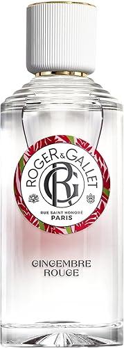 Roger & Gallet Energizing Wellbeing Fragrant Water - Natural Ginger & Berry Scented Perfume for Women - Body Mist - Body Spray for Women - 100ml |Gingembre Rouge