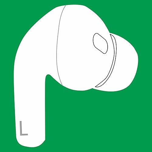 Meenova OEM Single Left Earbuds Replacement for Pod Pro (2nd Generation), A3047, A3048, A3049. Genuine Left Ear Side Only, Compatible with Original Air Pro 2 A2968 Charging Case