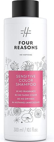 No Nothing Sensitive Shampoo for Color Treated Hair – Fragrance Free Shampoo for Colored Hair – Hypoallergenic, Paraben Free, Vegan & Non Toxic – Color Safe Shampoos – Protecting & Shine – 10.14 fl oz