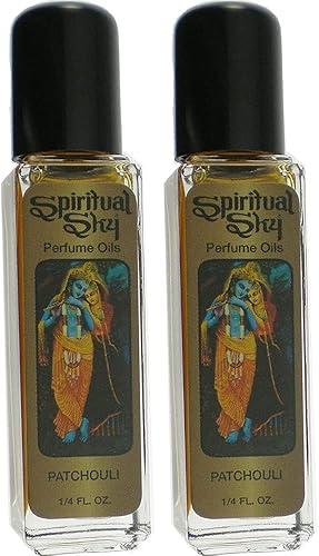 Spiritual Sky Patchouli Scented Perfume Oil [2-Pack - 1/4 oz.]