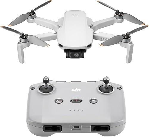 DJI Mini 4K, Drone with 4K UHD Camera for Adults, Under 249 g, 3-Axis Gimbal Stabilization, 10km Video Transmission, Auto Return, Wind Resistance, 1 Battery for 31-Min Max Flight Time, Intelligent — 30% off