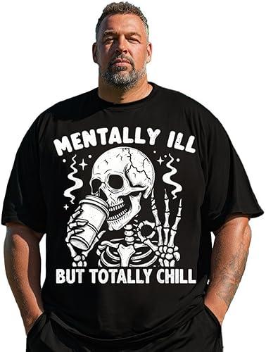 Big and Tall T Shirts for Men Graphic Tee Shirt Casual Fashion Short Sleeve Tshirt T0 5KPJ W01P