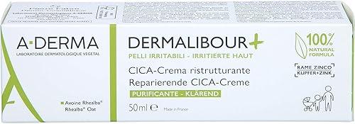 A-DERMA DERMALIBOUR+ REPAIRING CICA-CREAM 50ml