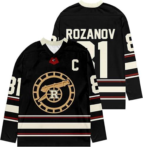 SERYU Heated Rivalry Hockey Jersey Sweatshirts Shane Hollander & Ilya Rozanov Jersey Men/Women Unisex Long Sleeve Shirts
