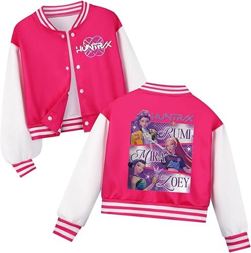K Pop Girls Sweatshirt Long Sleeve Zip Up Jacket Korea Cartoon Costume Birthday Gift