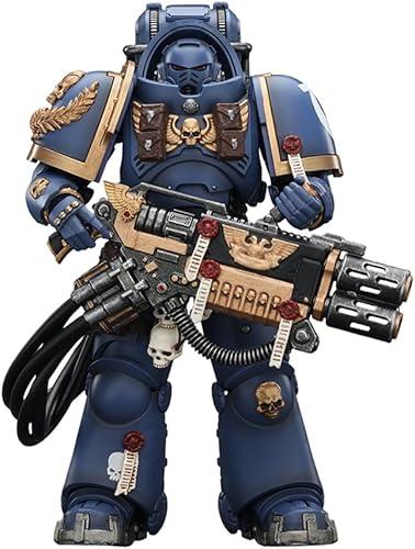 JoyToy Warhammer 40K 1/18 Action Figure Mecha Joy Toy Model Toys Ultramarines Heavy Artificer Armor with Relic Multi-Melta