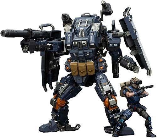 JOYTOY Action Figures APOC Series Storm Lucis Fire Support Type Mech + UNSC Infiltration Expert Arthur 1/25 Movable Model Collectible Figurine Ages 15+ (Storm Lucis + Infiltration Expert Arthur)