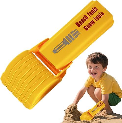 Excavator Arm Sand Toy - Hand Guard Arm Shovel Tool, Large Handle Scoop with Protective Forearm Sleeve, Heavy Duty Resin, Mechanical Earth Digger Grabbing Claw, Gear for Backyard Beach