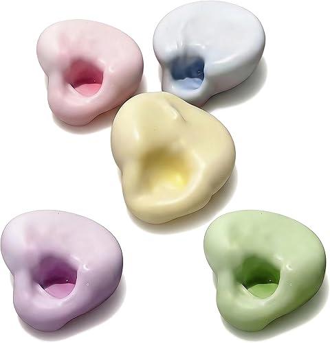 Shapeable Squishy Stress Ball - Vacuum Fillable Sensory Fidget Toy for Adults & Kids, Soft Elastic Squeeze Toy for Anxiety Relief, Calming Birthday Gift, Random Color