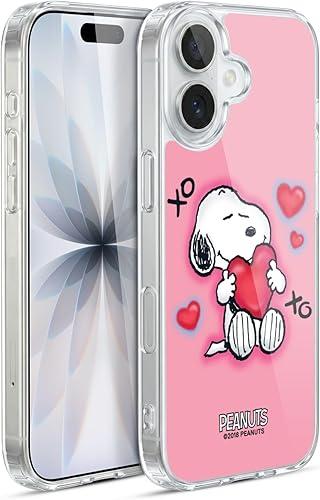 Head Case Designs Officially Licensed Peanuts XOXO Snoopy Boardwalk Airbrush Gel Case [Military Grade Protection] Compatible with Apple iPhone 17