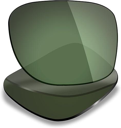 Mryok Polarized Replacement Lenses for Oakley Jupiter Squared OO9135 / Jupiter Carbon OO9220 Sunglass, HD Polarized, UV Protection, Impact Resistant & Perfectly Fit - Grey Green