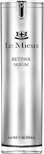 Le Mieux Retinol Serum - Anti Aging 0.5% Retinol Face Serum with Skin Smoothing Peptides, Hyaluronic Acid & Apple Stem Cells to Help Visibly Address Fine Lines, No Parabens or Sulfates (1 oz / 30 ml)