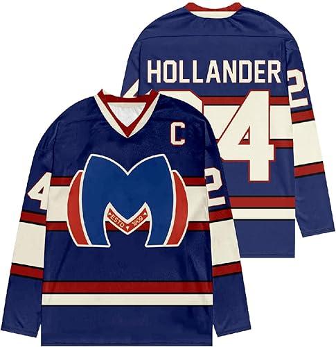 Men/Women Unisex Heated Rivalry Hockey Jersey Shane Hollander & Ilya Rozanov Jersey Long Sleeve Shirts for Fans