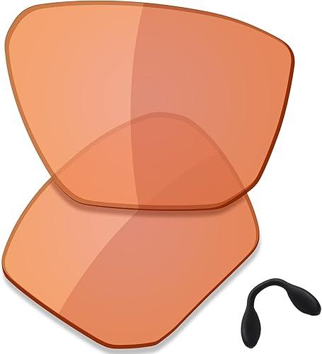SAUCER Premium Replacement Lenses & Nosepads for Oakley Targetline OO9397 Sunglasses