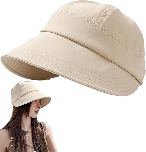 Womens Wide Brim Baseball Cap for Sun Protection UV Hats for Women Lightweight Quick Dry Running Hat Adjustable