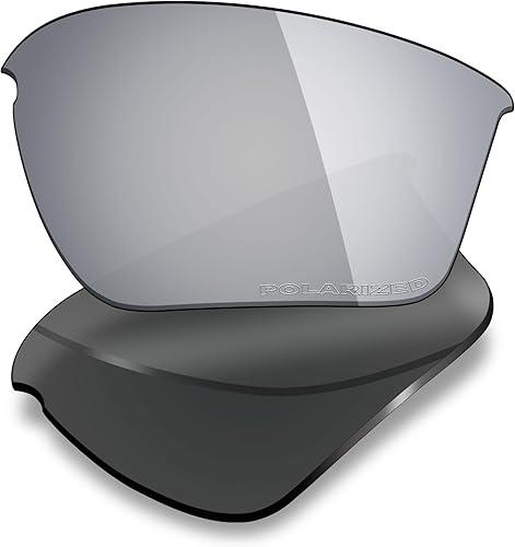 Mryok Replacement Lenses Compatible with Oakley Half Jacket 2.0 XL OO9154 62mm Sunglasses, HD Polarized, UV Protection