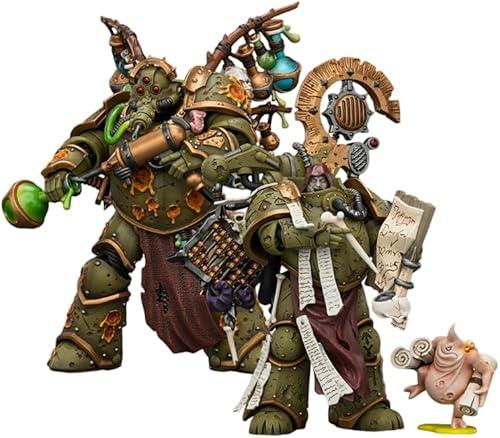 JOYTOY Warhammer 40K Death Guard 1/18 Action Figure Collection Mecha Model Gift, 2PCS