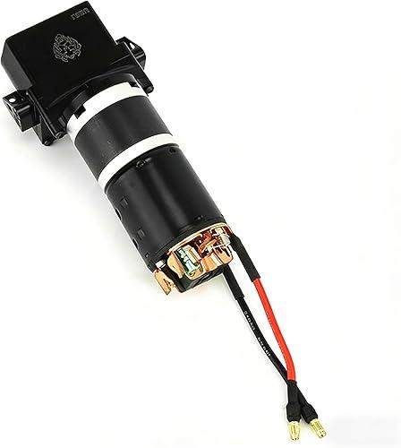 TOUCAN RC HOBBY LESU Motor Gearbox 2Speed Metal Transmission 1/14 RC Tractor Truck Dumper for Tamiya