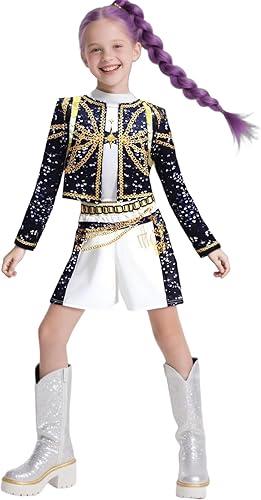 Rumi Mira Zoey Pop Idol Cosplay Costume Popular Singers Stage Costumes Anime Cosplay De-Mon Costumes