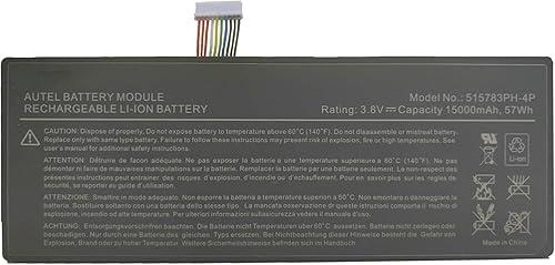 515783PH-4P Battery Replacement for AUTEL MaxiCOM MK908 MK908P MaxiSys Pro Elite Series(3.8V 57Wh)
